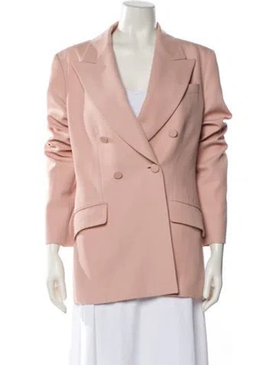 Pre-owned Gucci 2025 Wool Blazer In Pink