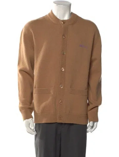 Pre-owned Gucci 2025 Wool Cardigan In Neutral