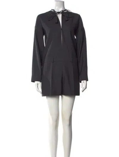 Pre-owned Gucci 2025 Wool Jumpsuit W/ Tags In Grey