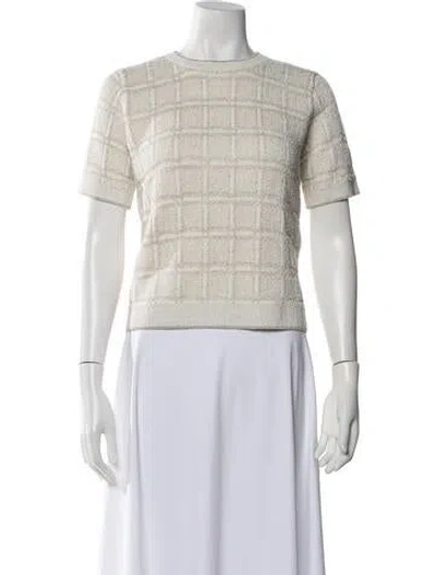 Pre-owned Gucci 2025 Wool Sweater In Neutrals