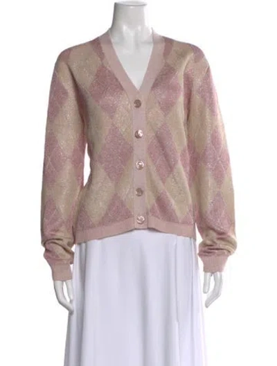 Pre-owned Gucci 2025 Wool Sweater In Pink