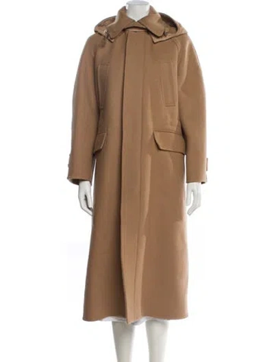 Pre-owned Gucci 2025 Wool Trench Coat In Brown