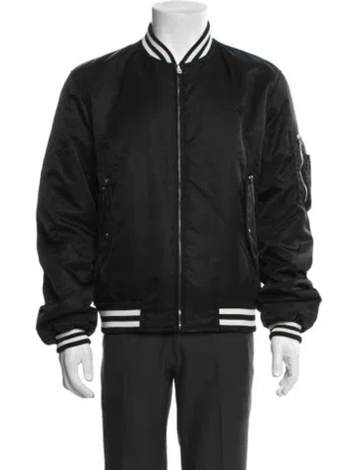 Pre-owned Gucci 2025-2026 Reversible Bomber Jacket In Neutral
