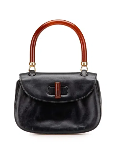 Pre-owned Gucci 20th Century Calfskin Bakelite Night Handbag