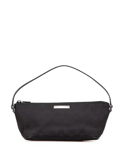 Pre-owned Gucci 20th Century Gg Canvas Boat Shoulder Bag
