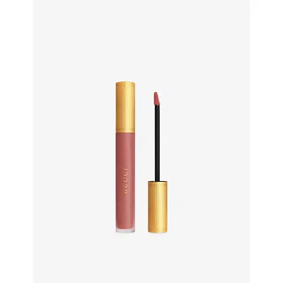 Gucci 217 Valeria Rose Rouge À Lèvres Liquide Matte Lipstick 6.5ml