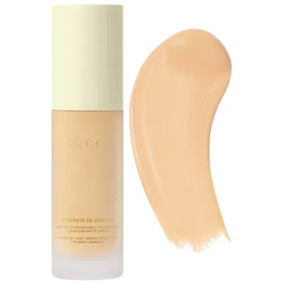 GUCCI 24 HOUR FULL COVERAGE LUMINOUS MATTE FINISH FOUNDATION 130W 1 OZ / 30 ML