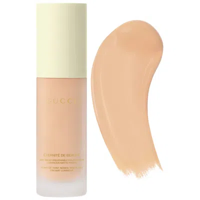 GUCCI 24 HOUR FULL COVERAGE LUMINOUS MATTE FINISH FOUNDATION 140W 1 OZ / 30 ML