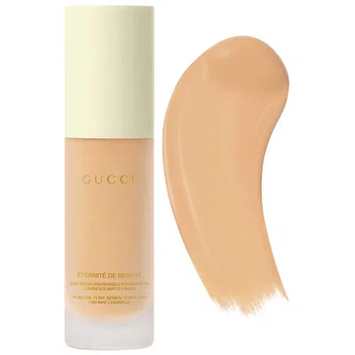 GUCCI 24 HOUR FULL COVERAGE LUMINOUS MATTE FINISH FOUNDATION 180W 1 OZ / 30 ML