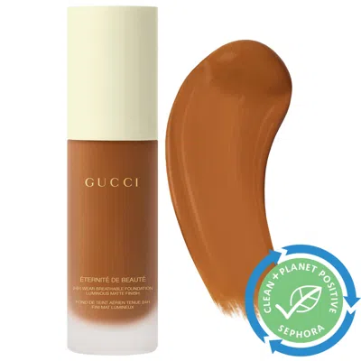 GUCCI 24 HOUR FULL COVERAGE LUMINOUS MATTE FINISH FOUNDATION 420N 1 OZ / 30 ML