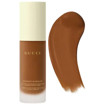 GUCCI 24 HOUR FULL COVERAGE LUMINOUS MATTE FINISH FOUNDATION 440N 1 OZ / 30 ML