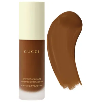 GUCCI 24 HOUR FULL COVERAGE LUMINOUS MATTE FINISH FOUNDATION 460O 1 OZ / 30 ML