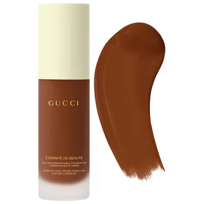 GUCCI 24 HOUR FULL COVERAGE LUMINOUS MATTE FINISH FOUNDATION 510N 1 OZ / 30 ML