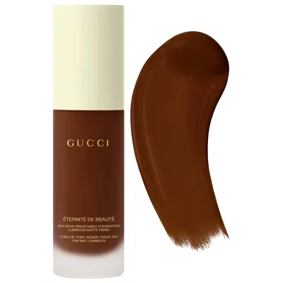GUCCI 24 HOUR FULL COVERAGE LUMINOUS MATTE FINISH FOUNDATION 540N 1 OZ / 30 ML