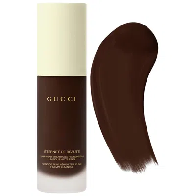 GUCCI 24 HOUR FULL COVERAGE LUMINOUS MATTE FINISH FOUNDATION 570N 1 OZ / 30 ML