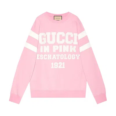 Pre-owned Gucci 25 Eschatology Sweatshirt 'pink' | Women's Size Xs