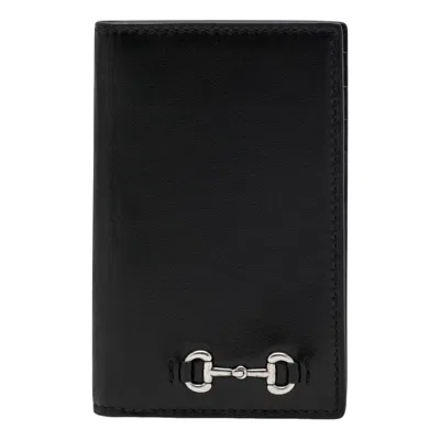 Gucci 25 Horsebit Card Holder 'black'