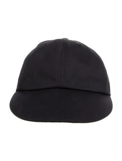 Pre-owned Gucci 25 Logo Baseball Cap In Black