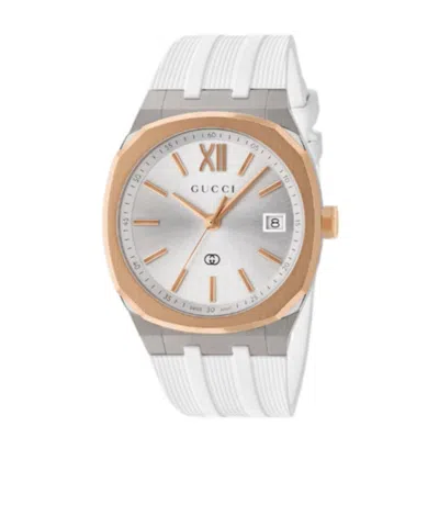 Gucci 25h Watch, 36mm In White