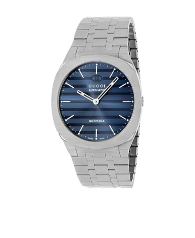 Gucci 25h Watch, 40mm In Gray
