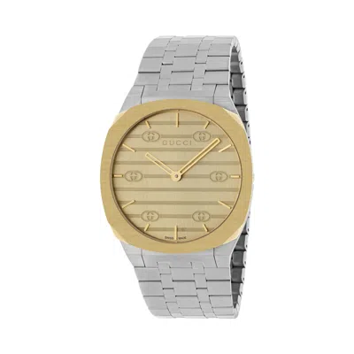 Gucci 25h Ultra-thin 38mm In Gold