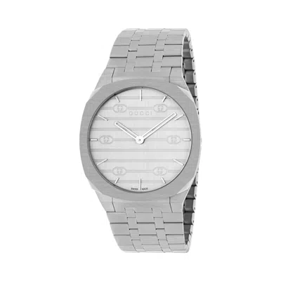 Gucci 25h Uhr In Steel