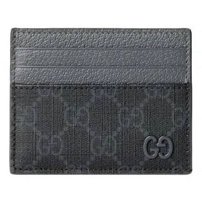 Gucci 26 Gg Card Holder Wallet 'black'