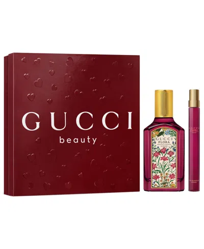 Gucci 2-pc. Flora Gorgeous Gardenia Eau De Parfum Intense Gift Set In Transparent