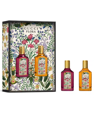 Gucci 2-piece Flora Eau De Parfum Spray Intense Gift Set In No Color
