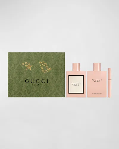 Gucci 3-pc. Bloom Eau De Parfum Holiday Gift Set In White