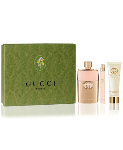 Gucci 3-pc. Guilty Pour Femme Eau De Parfum Gift Set In White