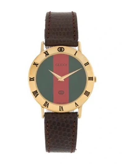 Pre-owned Gucci 3000 Series Watch In Multi