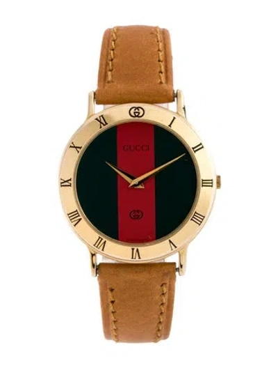 Pre-owned Gucci 3000 Series Watch In Multi