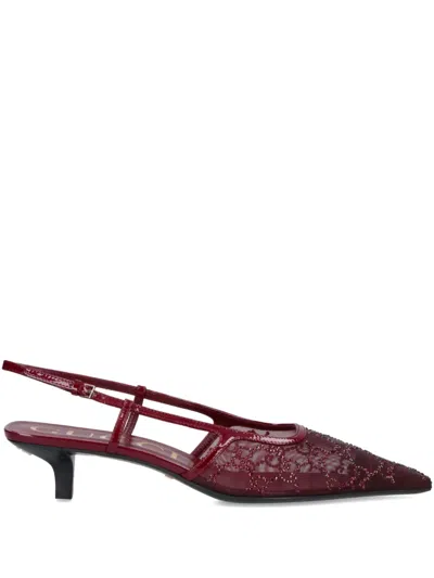 GUCCI 35MM GG-EMBELLISHED PUMPS