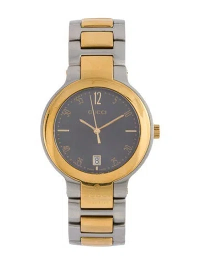 Pre-owned Gucci 3900 Series Watch, 35mm In Multicolor