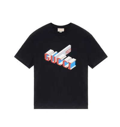 Gucci 3d 1921 Print T-shirt 'black'