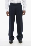 Gucci 4-pocketed Jacquard Wool Pants With Ton Sur Ton Monogram Mot