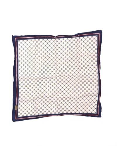 Gucci 40 Paolo Cotton Scarf In White