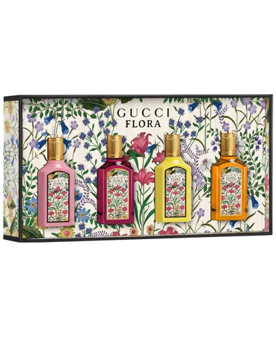 Gucci 4-piece Flora Eau De Parfum Spray Gift Set In Multi