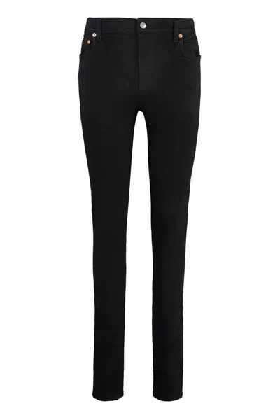 Gucci 5-pocket Skinny Jeans In Black