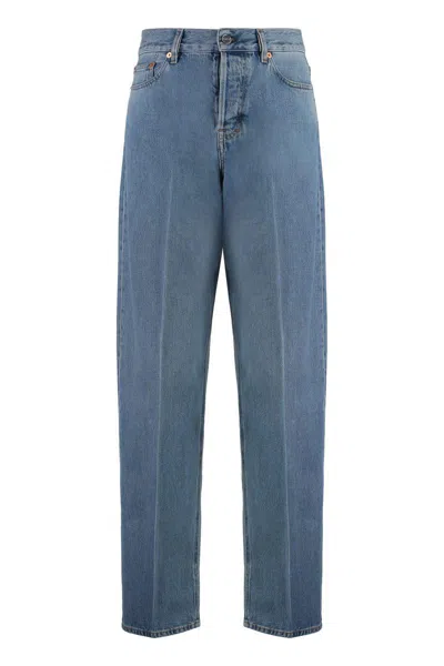 Gucci 5-pocket Straight-leg Jeans In Blue