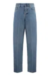 Gucci Logo Patch Straight-leg Jeans