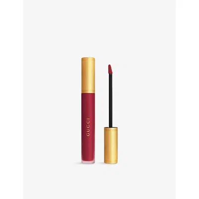 Gucci 509 Rosso Ancora Rouge À Lèvres Liquide Matte Lipstick 6.5ml