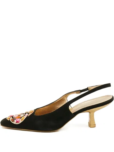 Pre-owned Gucci 50mm Slingback Pumps
