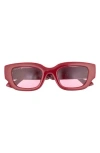 Gucci 51mm Cat Eye Sunglasses
