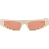 Gucci Cat Eye-frame Recycled Acetate Sunglasses In Ivory Ivory Red
