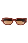 Gucci 51mm Cat Eye Sunglasses In Multi