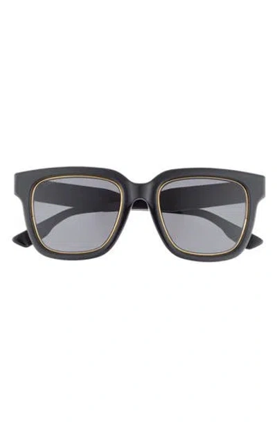 Gucci 52mm Square Sunglasses In Gray