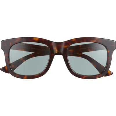 Gucci 52mm Square Sunglasses In Brown