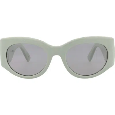 Gucci 53mm Modified Cat Eye Sunglasses